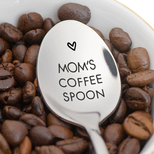 1pc Moms Coffee Spoon -Mothers Day Gift Coffee Spoon Mom Birthday Gift Memorial Gift New Mom Gift