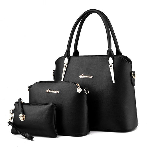 Casual Fashion Three-Piece Handbag For Women