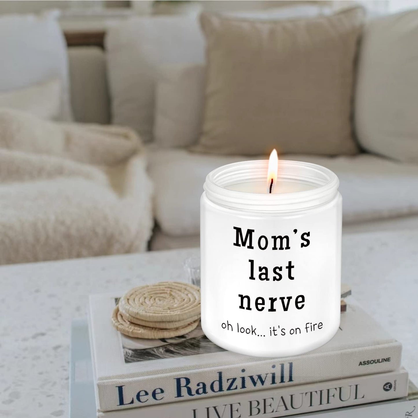 Lacrima Mothers Day Gifts for Mom from Daughter Son - Mothers Day Gifts for Wife, Mother's Day Gift Ideas, Gifts for Mom, Mom Gifts, Birthday Gifts for Mom, 7oz Lavender Candle