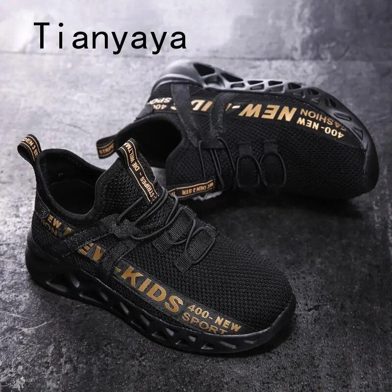 Sneakers For Boys And Girls Lightweight Kids Shoes Comfortable Children Running Shoes