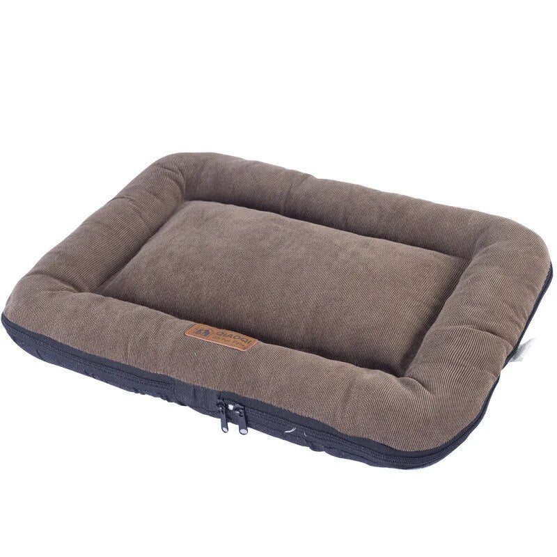 Thick Dog Mat Pet Bed Cushion Washable Breathable Corduroy Winter Warm Dogs Pad For Small Medium Big Dog Non-Slip Pet Nest Sofas