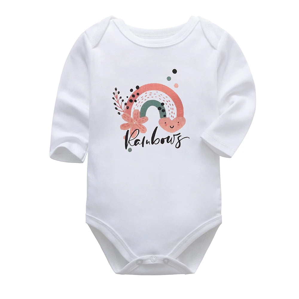 Babies Girls Clothing Jumpsuit Newborn Baby Boys Romper Long Sleeve 3-24 Months Infant Clothes
