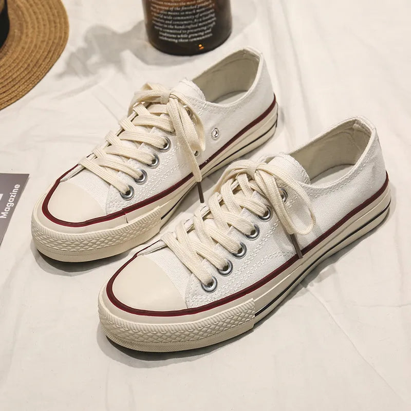 Women Canvas Shoes Women Fashion Summer Casual Sneakers Student Casual Shoes High Top Woman Vulcanize Shoes 2022 Spring Autumn