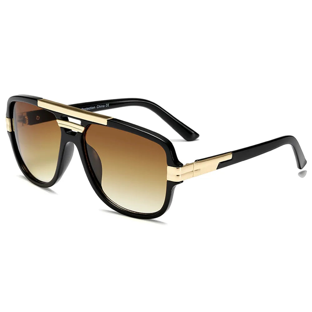 ODIDOS Brand Design Men Sunglasses Vintage Male Square Sun Glasses Luxury Gradient Sunglass UV400 Shades gafas de sol hombre