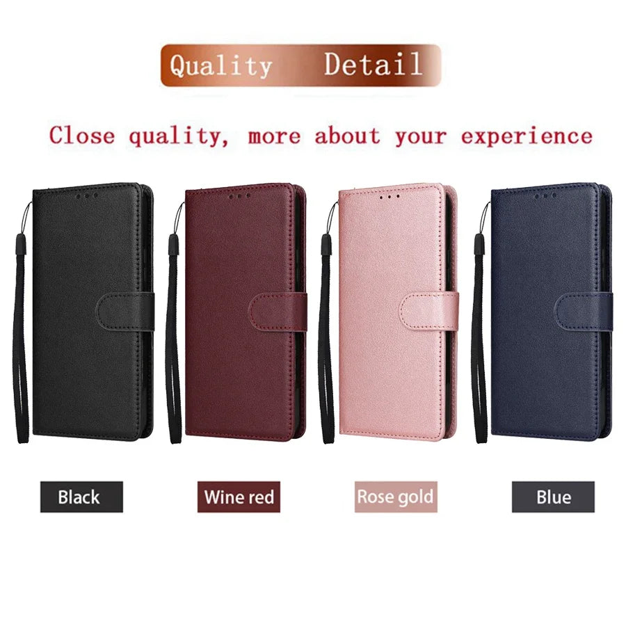 Wallet Card Stand Magnetic Flip Leather Case For Samsung Galaxy A04s A12 A13 A14 M14 A30s A32 A33 A34 A50 A51 A52 A53 A54 A71