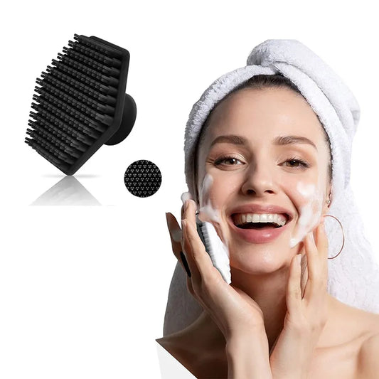 Men Wome Facial Cleaning Brush Scrubber Silicone Miniature Face Deep Clean Shave Massage Scrub Brush Face Cleaner Skin Care Tool