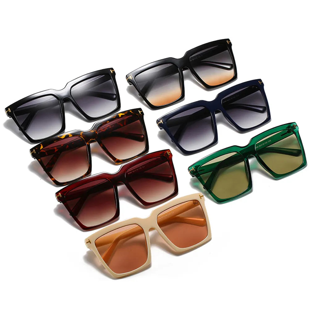 MUSELIFE Fashion Square Sunglasses Designer Luxury Women's Cat Eye Sunglasses Classic Retro Glasses UV400