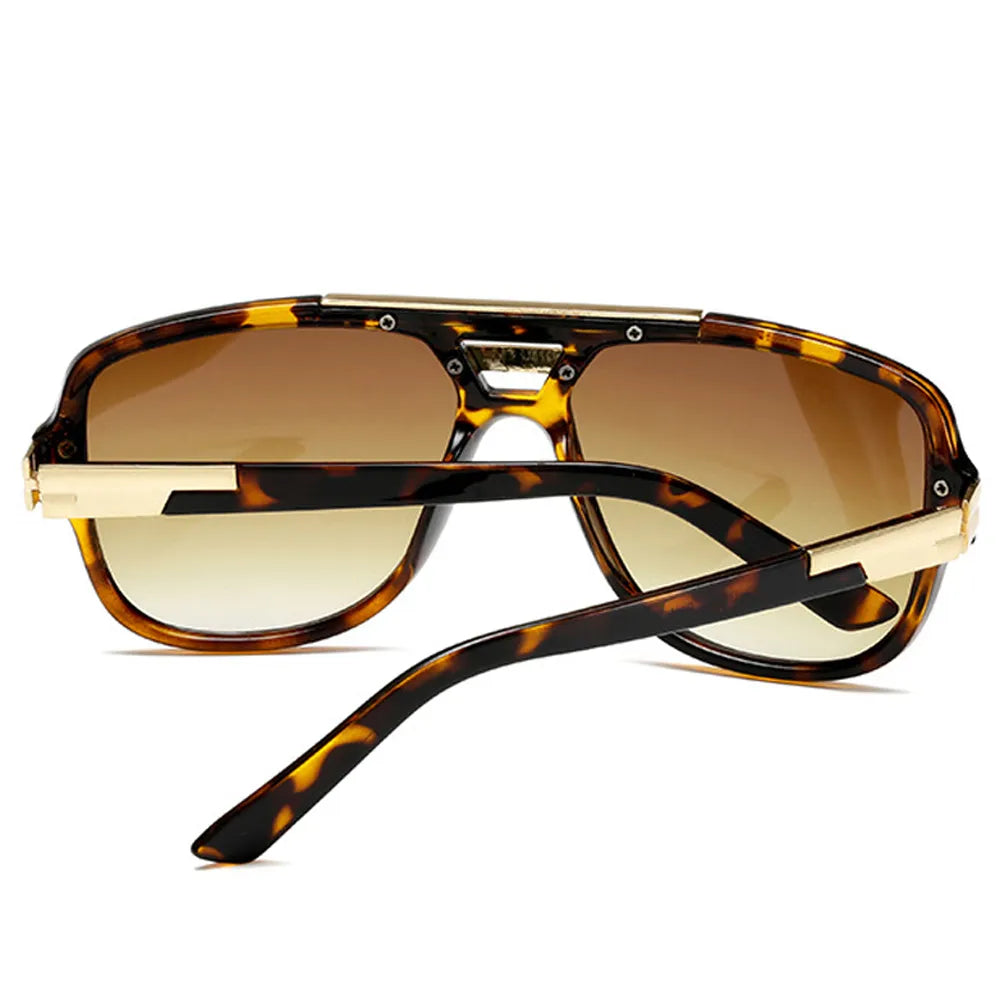 ODIDOS Brand Design Men Sunglasses Vintage Male Square Sun Glasses Luxury Gradient Sunglass UV400 Shades gafas de sol hombre