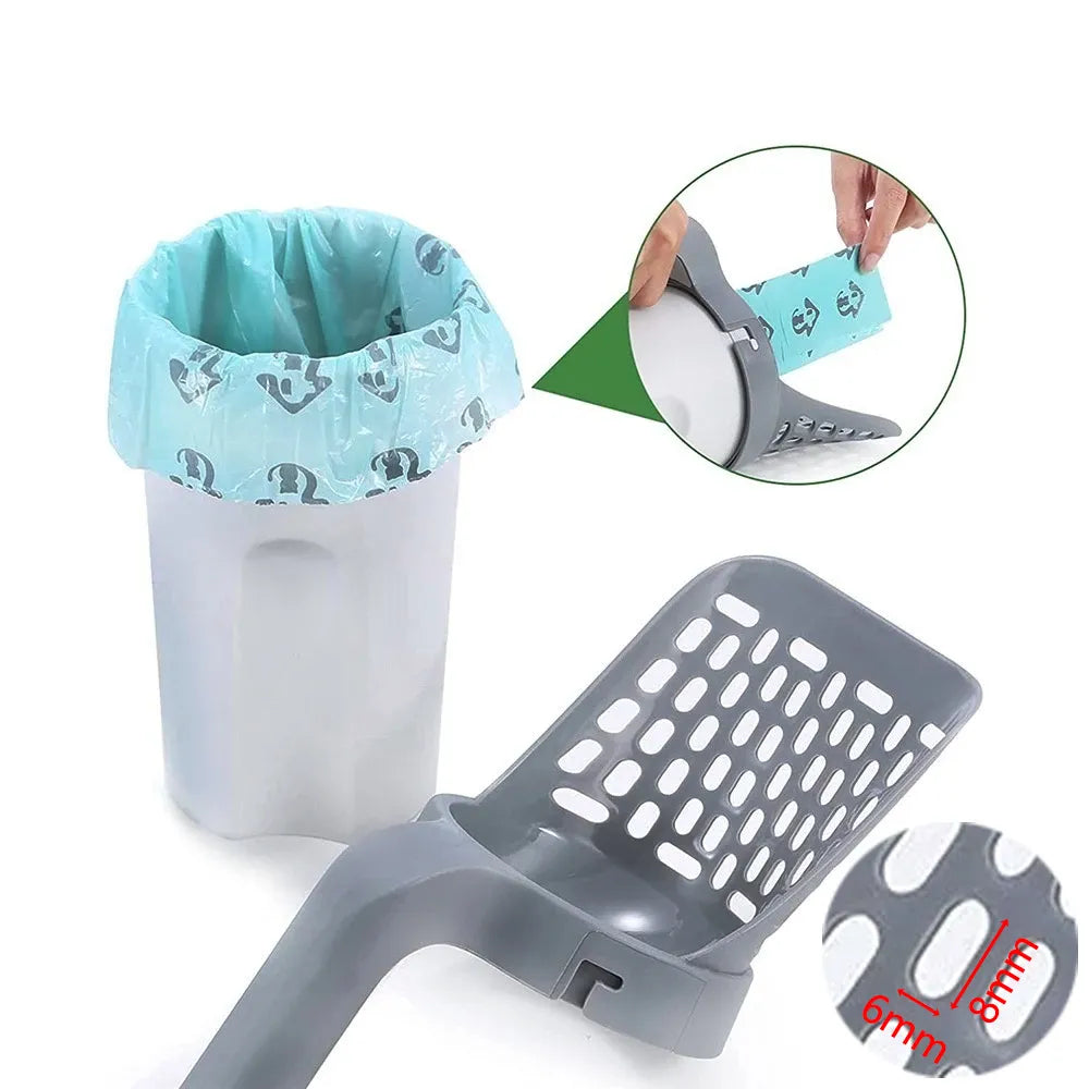 Cat Litter Shovel Scoop Filter Clean Toilet Garbage Picker Cat Litter Box Self Cleaning Cat Supplies Accessory