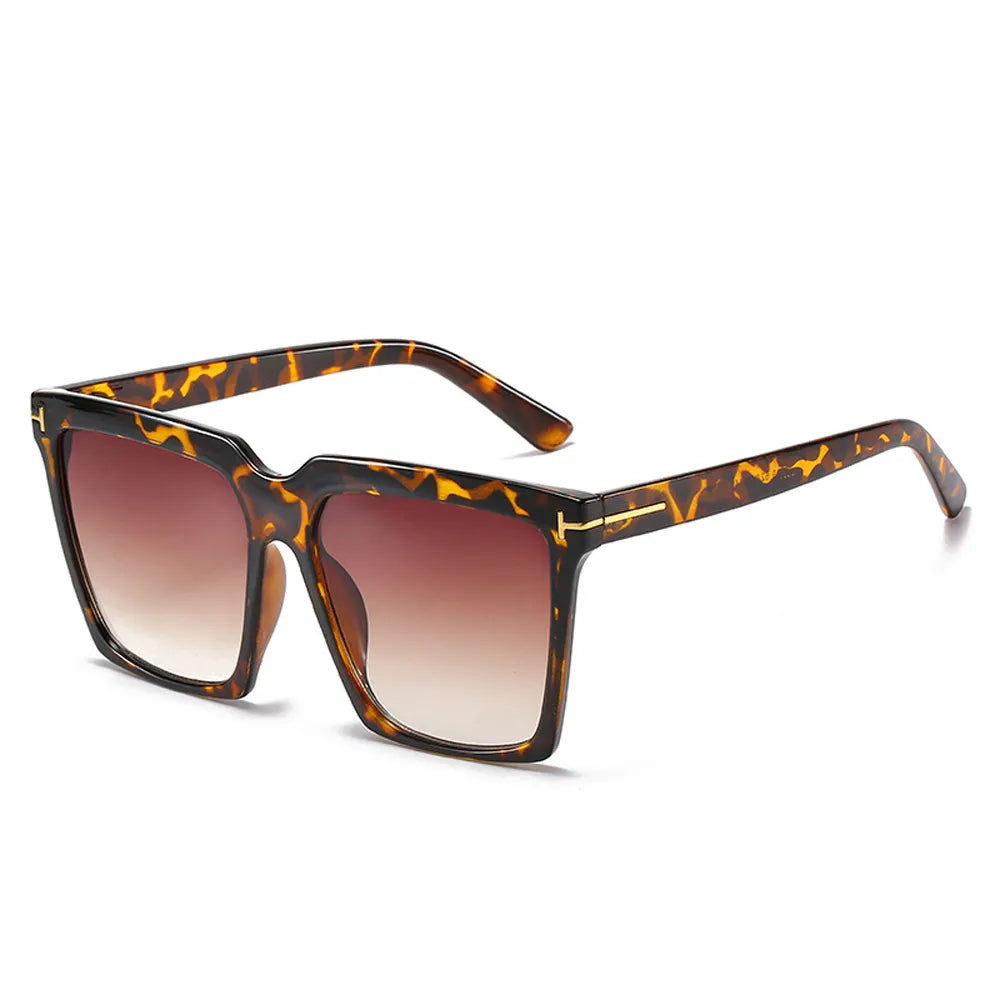 MUSELIFE Fashion Square Sunglasses Designer Luxury Women's Cat Eye Sunglasses Classic Retro Glasses UV400