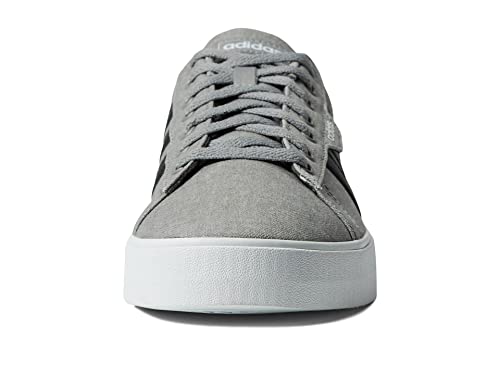 adidas Men's Daily 3.0 Skate Shoe, Dove Grey/Core Black/Cloud White, 9.5