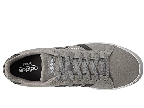 adidas Men's Daily 3.0 Skate Shoe, Dove Grey/Core Black/Cloud White, 9.5