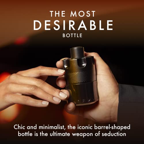 Azzaro The Most Wanted Eau de Parfum Intense - Seductive Mens Cologne - Fougère, Ambery & Spicy Fragrance for Date - Lasting Wear - Luxury Perfumes for Men, 3.3 Fl. Oz