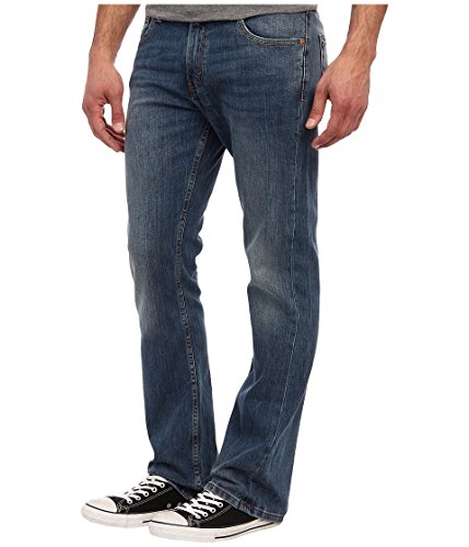 Levi's Men's 527 Slim Bootcut Fit Jeans, Black Stone-Stretch, 33W x 32L