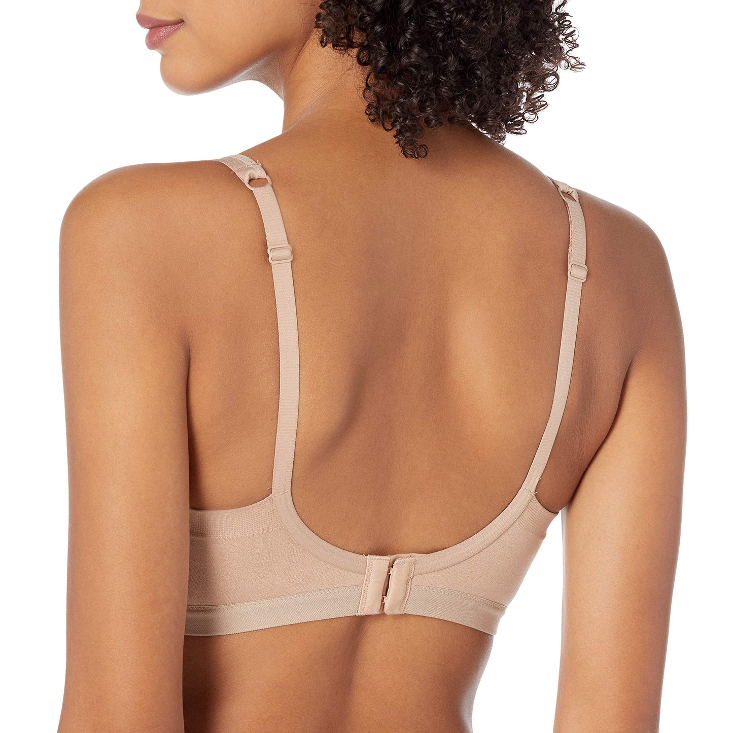 Warner's womens Easy Does It Underarm Smoothing With Seamless Stretch Wireless Lightly Lined Comfort Rm3911a Bra, Toasted Almond, Medium US