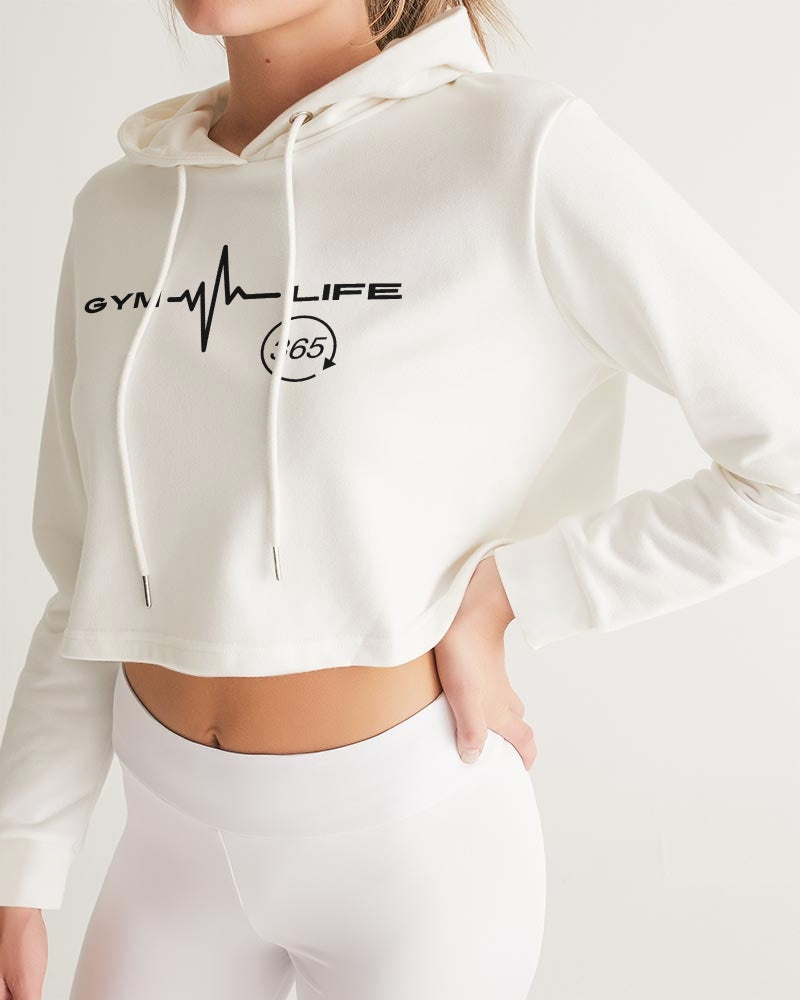 GYMLIFE 365 - Women's Cropped Hoodie