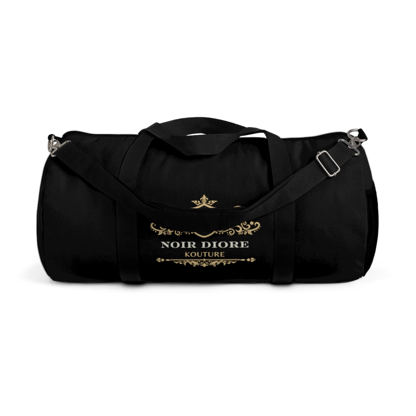 Noir Diore Kouture - Black Duffel Bag