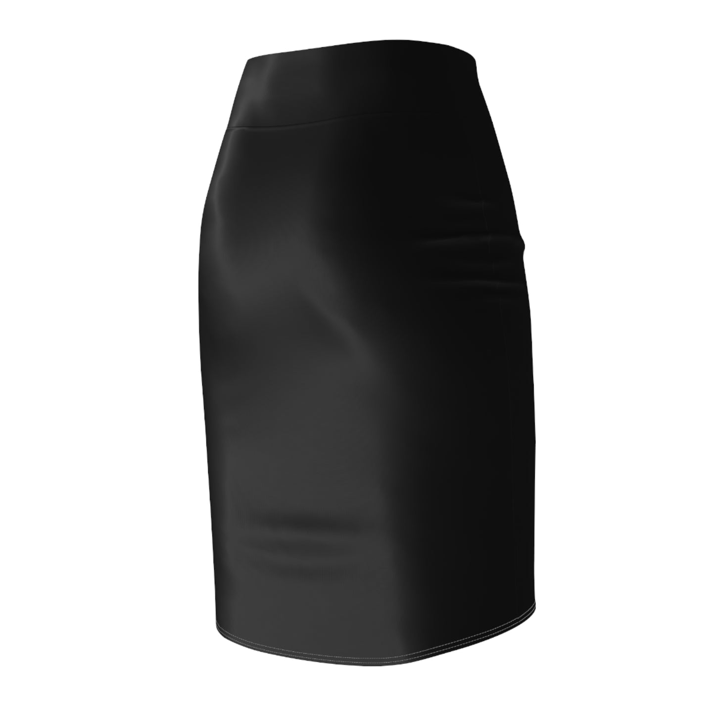 Noir Diore - Women's Gold Pencil Skirt