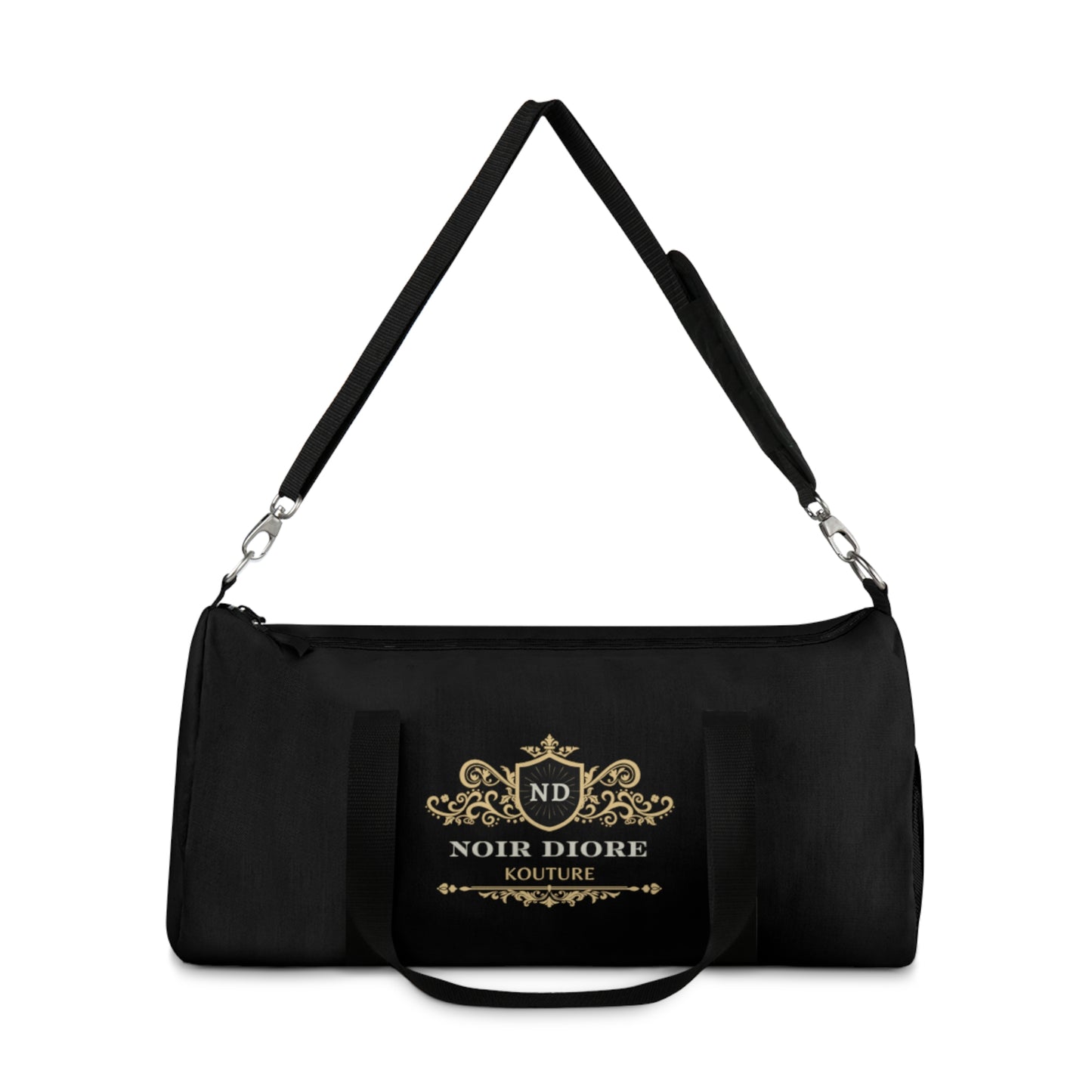 Noir Diore Kouture - Black Duffel Bag