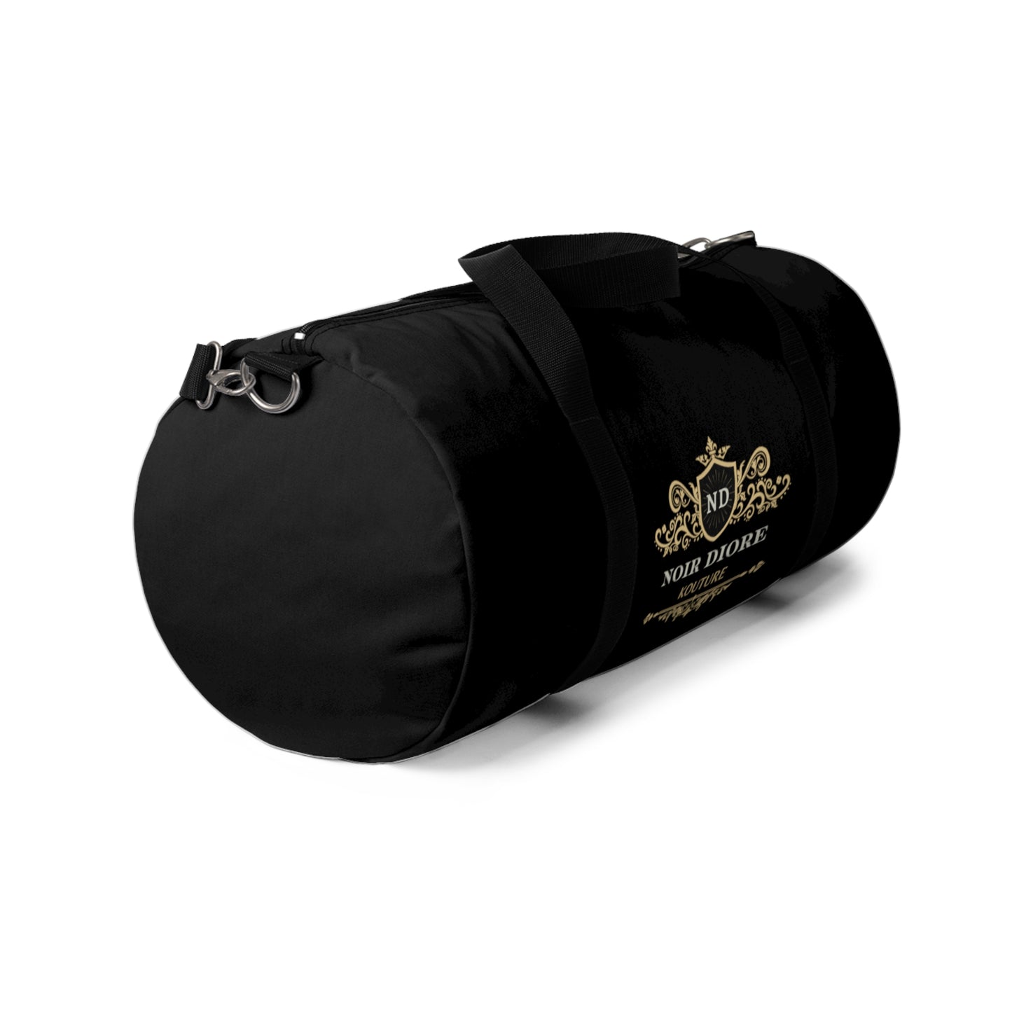 Noir Diore Kouture - Black Duffel Bag