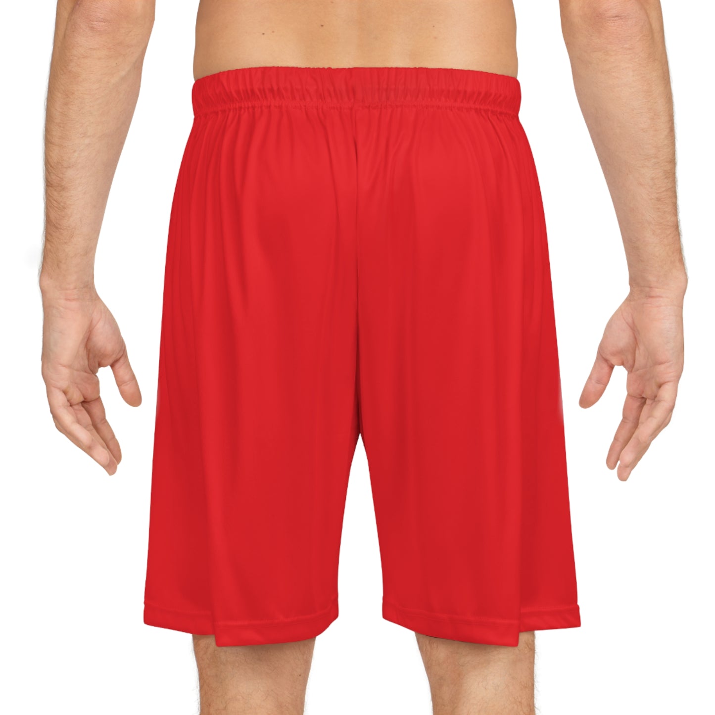 GymLife 365 - Red Basketball Shorts