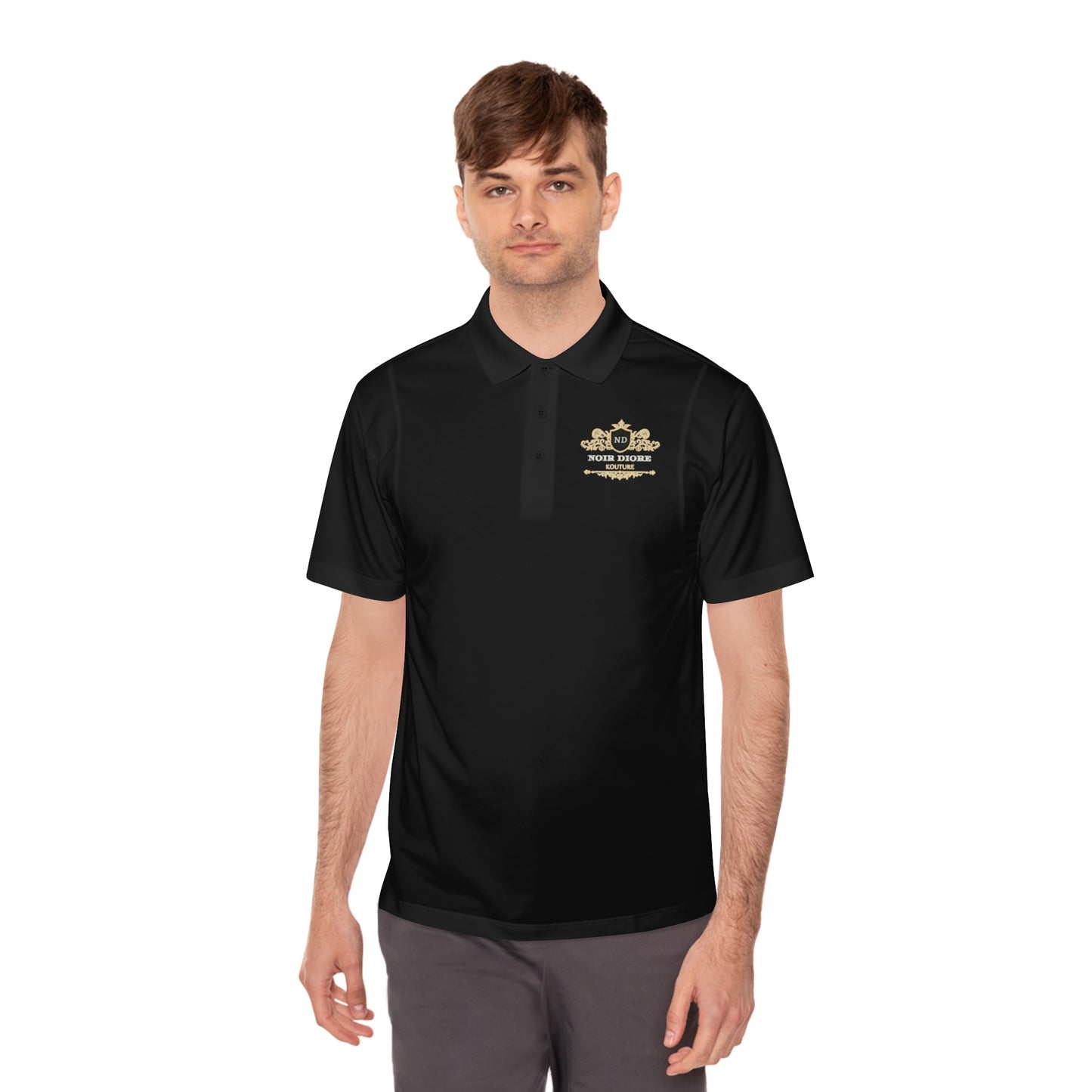 Noir DIore Kouture - Men's Sport Polo Shirt