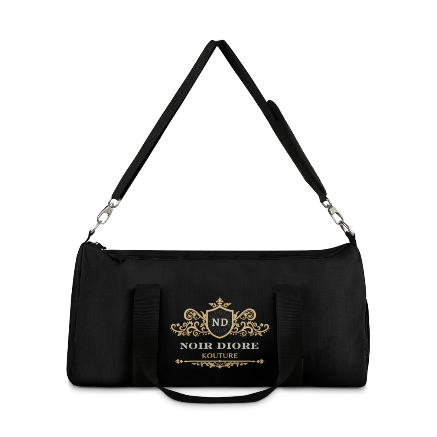 Noir Diore Kouture - Black Duffel Bag