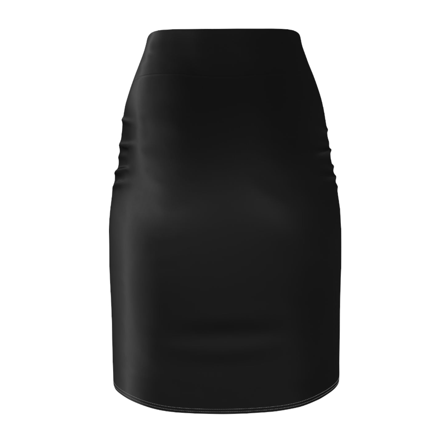 Noir Diore - Women's Gold Pencil Skirt