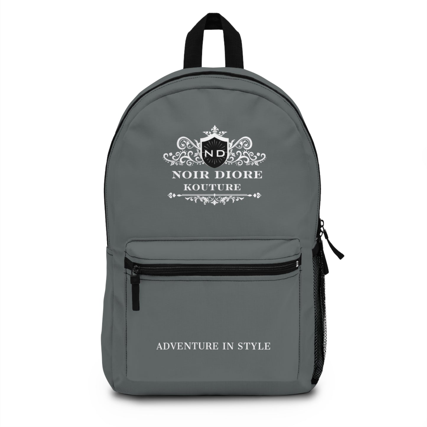 Noir Diore Kouture - Gray Backpack