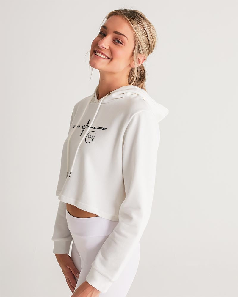 GYMLIFE 365 - Women's Cropped Hoodie