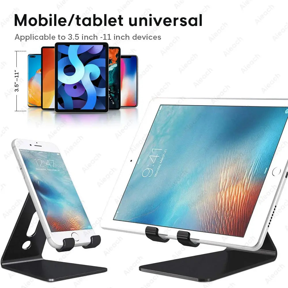 Universal Phone Tablet Desktop Stand For iPad 7.9 9.7 10.5 11 inch Metal Rotation Tablet Holder For Samsung Xiaomi Huawei Tablet