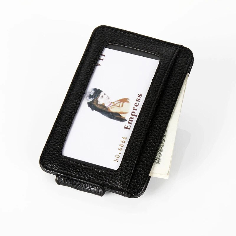 CUIKCA New Fashion Women Men Wallet Money Clip Magnet Clip Ultrathin Pocket Clamp Credit Card Case Mini Creative Wallet