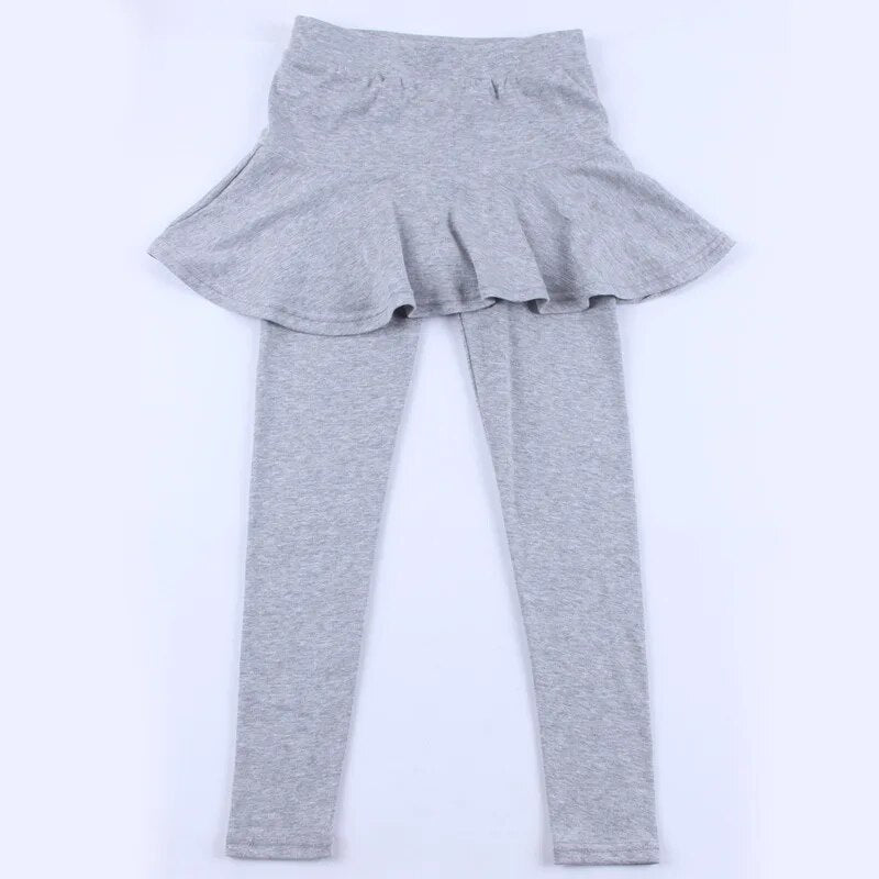 Vtree baby girls legging cotton skirt pants for girl cute candy color kids trousers children brand clothes baby leggings 2-10Y