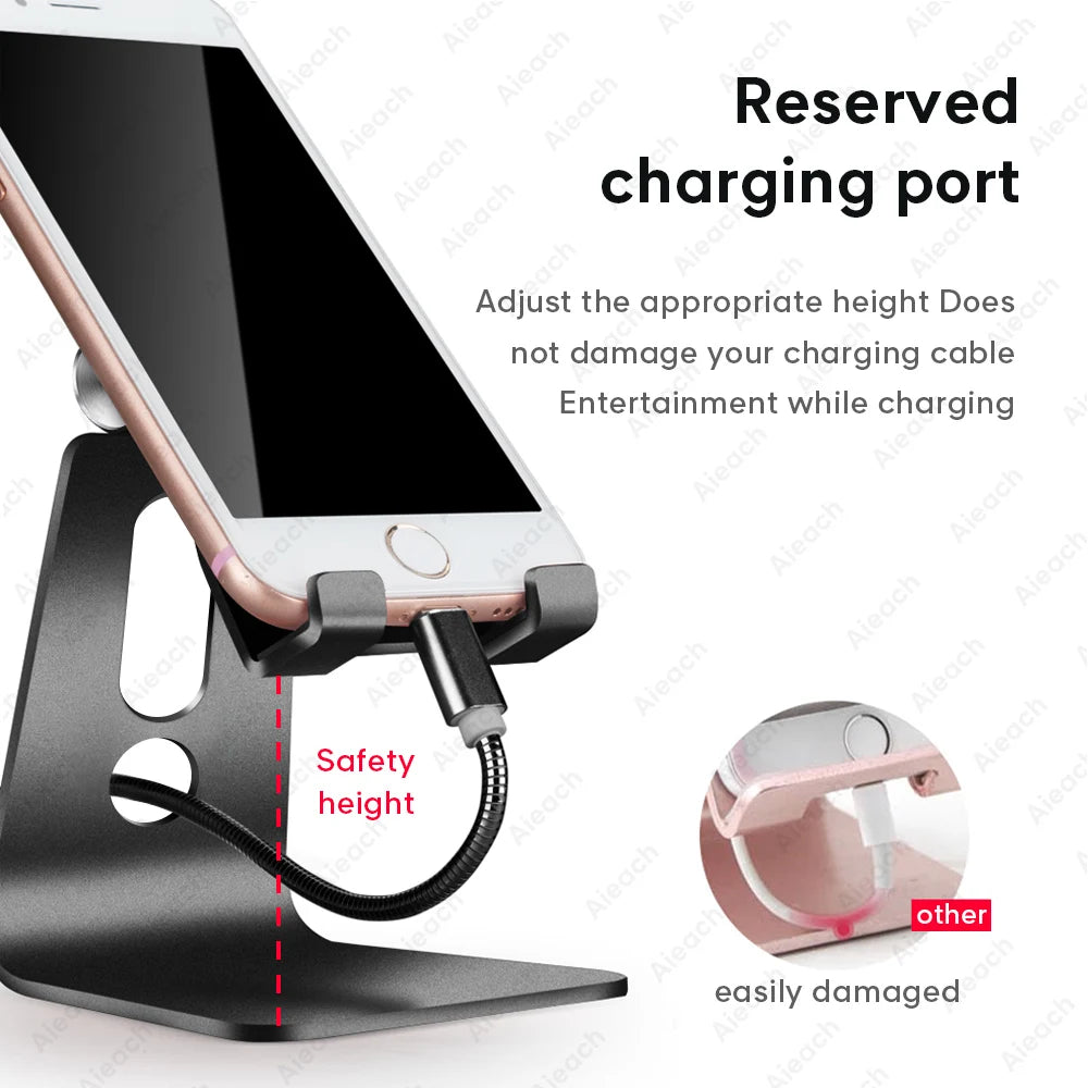 Universal Phone Tablet Desktop Stand For iPad 7.9 9.7 10.5 11 inch Metal Rotation Tablet Holder For Samsung Xiaomi Huawei Tablet