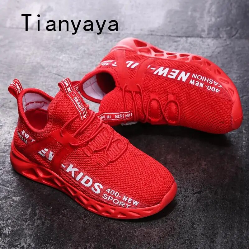 Sneakers For Boys And Girls Lightweight Kids Shoes Comfortable Children Running Shoes