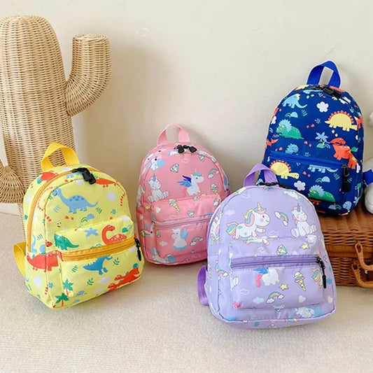 Children's Cartoon Dinosaur Backpacks for Teenager Cute Kindergarten Schoolbag Waterproof Kids Book bags Boys Girls Animal Bag