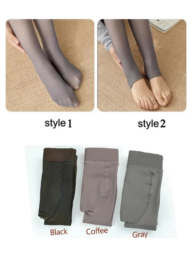 Winter Warm Leggings Women Slim High Waist Leggings Winter Velvet Thick Leggings Pants