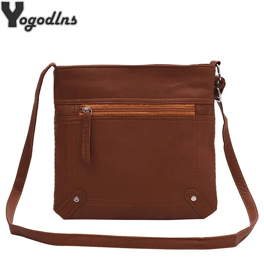 New brand simple style hot bags Women messenger Bags ladies bucket bag PU leather crossbody shoulder bag