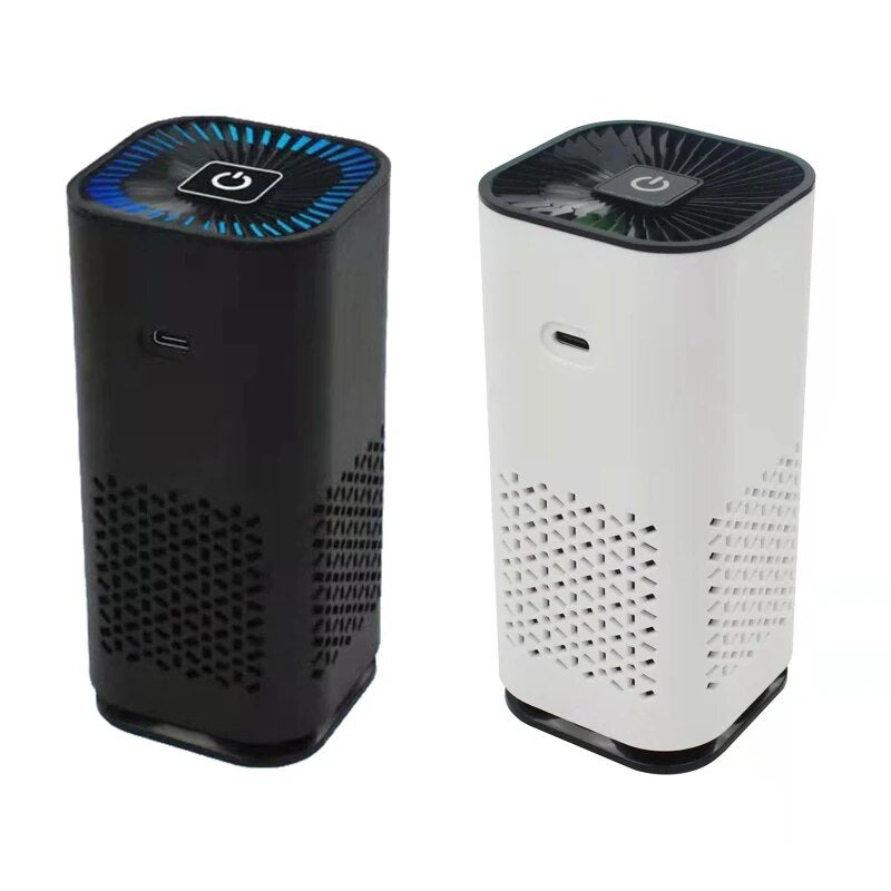 20CC Ultra Quiet Air Purifier Negative Ion Car Air Cleaner HEPA Air Filter for Filtering Ultra-fine Dust & Small Particles