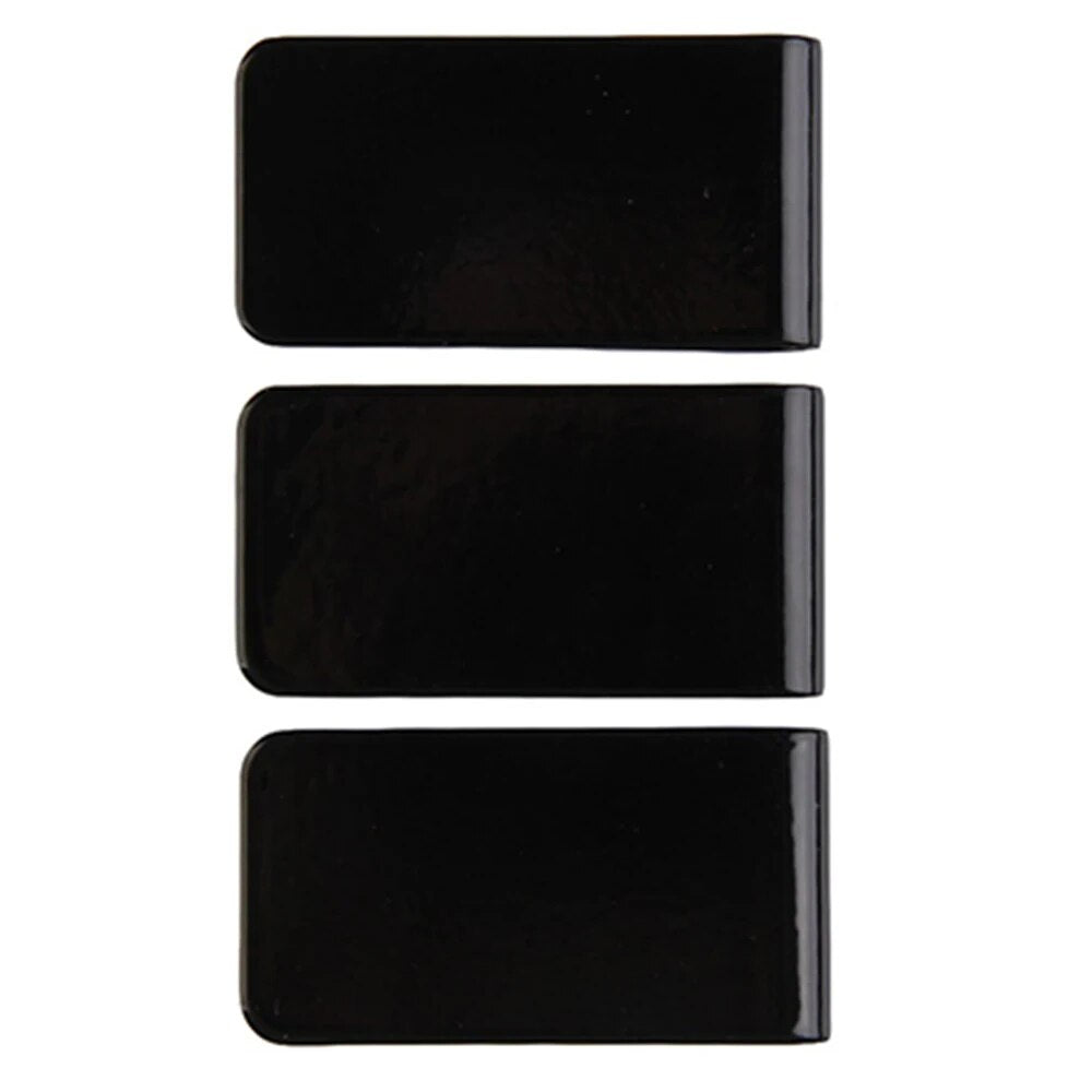 Metal Stainless Steel Money Clips Folder Stripe Print Silver Cash Clamp Holder Wallet Slim Card ID Money Clips Men Women