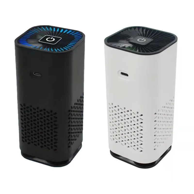 20CC Ultra Quiet Air Purifier Negative Ion Car Air Cleaner HEPA Air Filter for Filtering Ultra-fine Dust & Small Particles