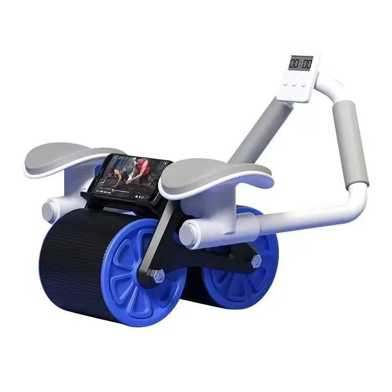 Abdominal Wheel Automatic Rebound Muscle Training Household Female Flat Support Trainer Push-up Abdominal Roll