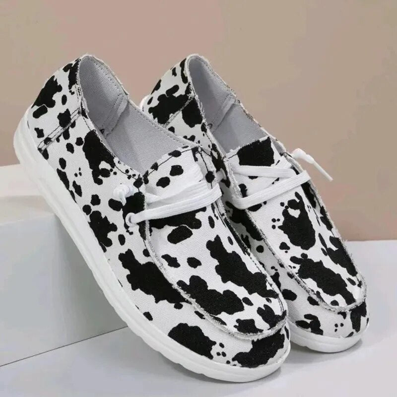 2022 Fashion Casual Plus Size Flats Shoes Women Work Shoes Comfortable for Work Breathable Loafers Sneakers Zapatos De Mujer