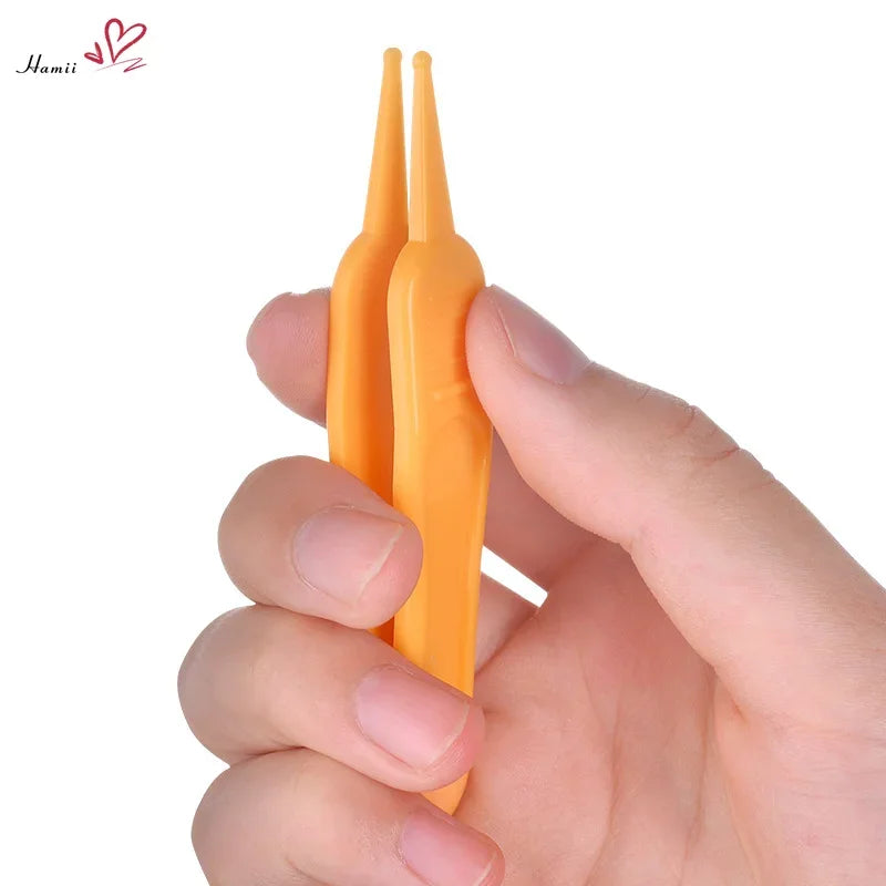 Baby Dig Booger Clip Infants Ear Nose Navel Clean Tools Kids Safety Tweezers Cleaning Forceps Toddler Nasal Cavity Care Supplies