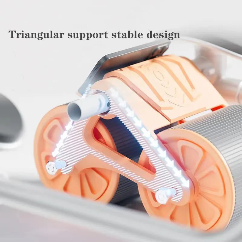 Abdominal Wheel Automatic Rebound Muscle Training Household Female Flat Support Trainer Push-up Abdominal Roll