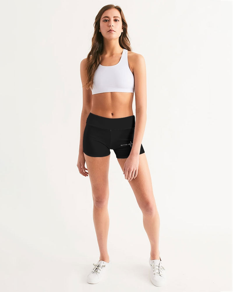 GymLife 365 - Women's Mid-Rise Yoga Shorts