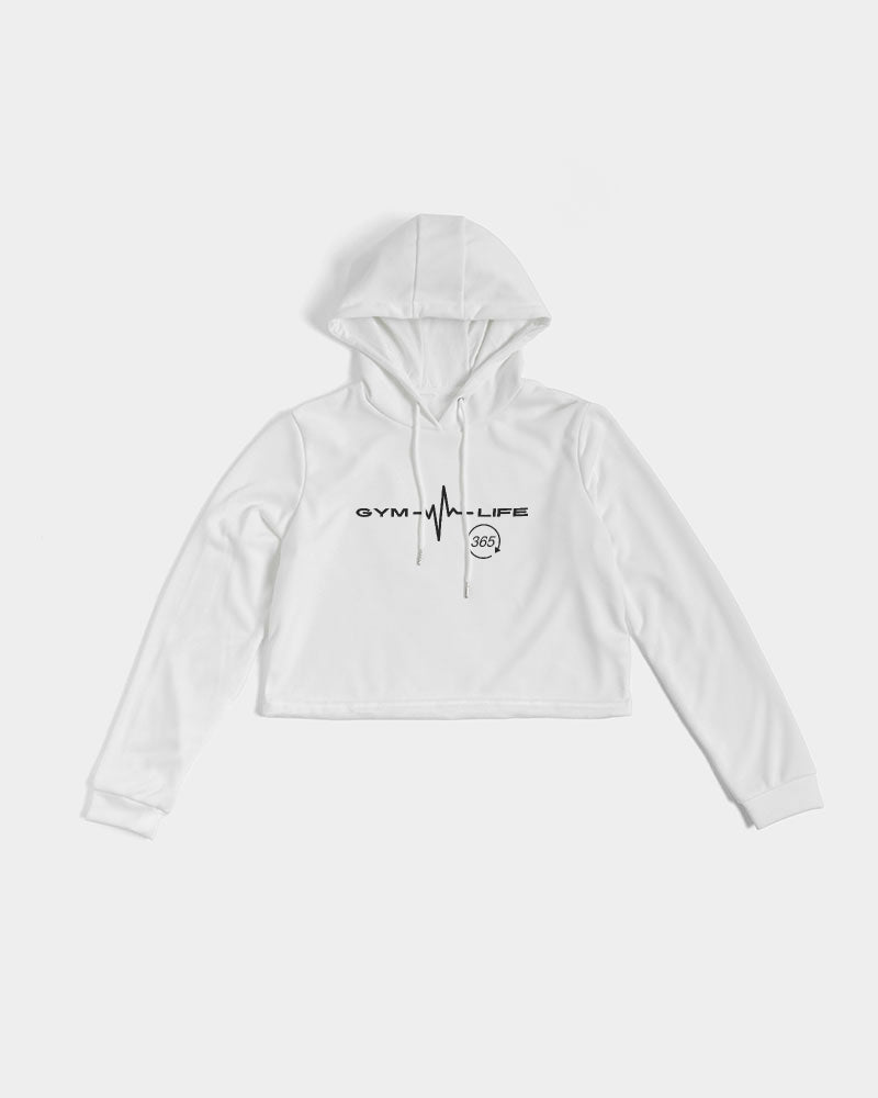 GYMLIFE 365 - Women's Cropped Hoodie