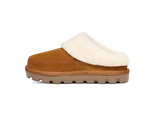 Koolaburra by UGG Women's TIZZEY Slipper, Chestnut, 7