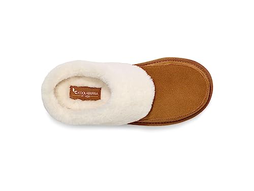 Koolaburra by UGG Women's TIZZEY Slipper, Chestnut, 7