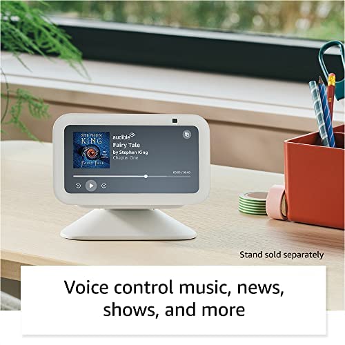 All-new Echo Show 5 (3rd Gen, 2023 release) | Smart display with 2x the bass and clearer sound | Cloud Blue